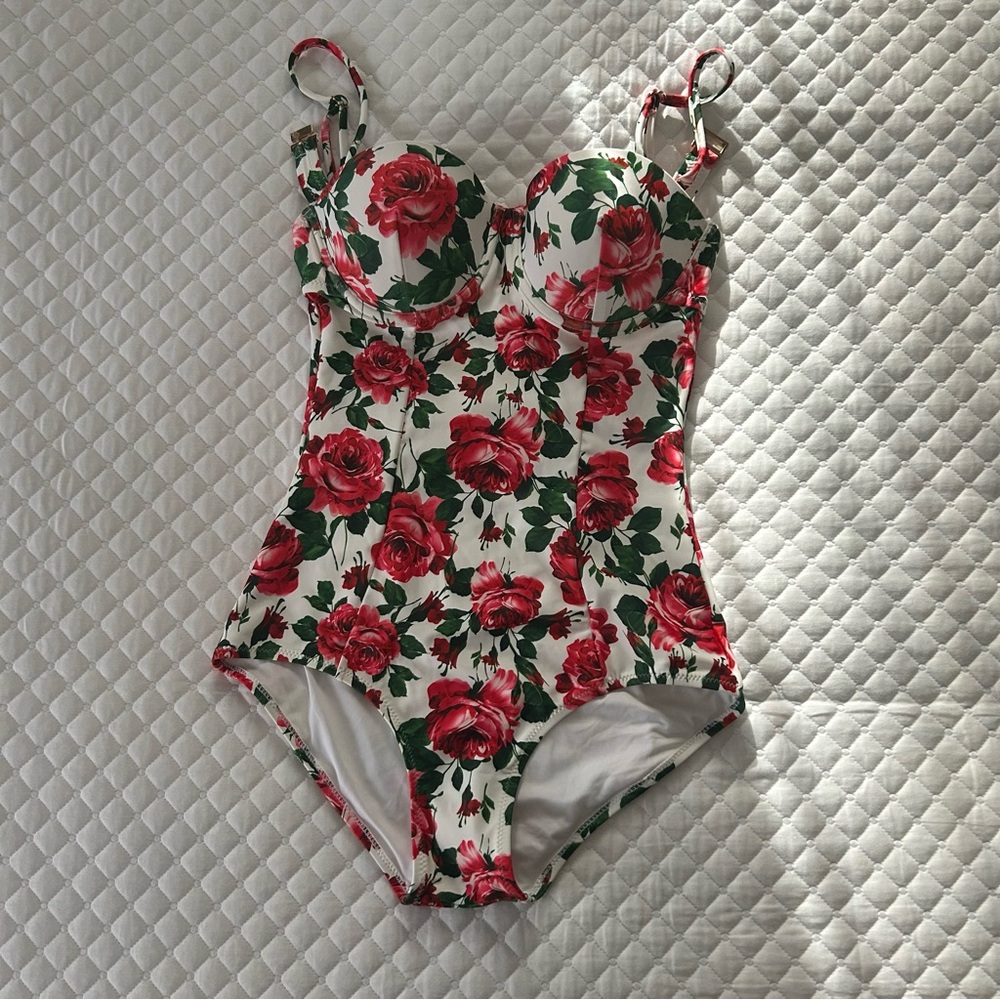 Floral One-Piece Swimsuit